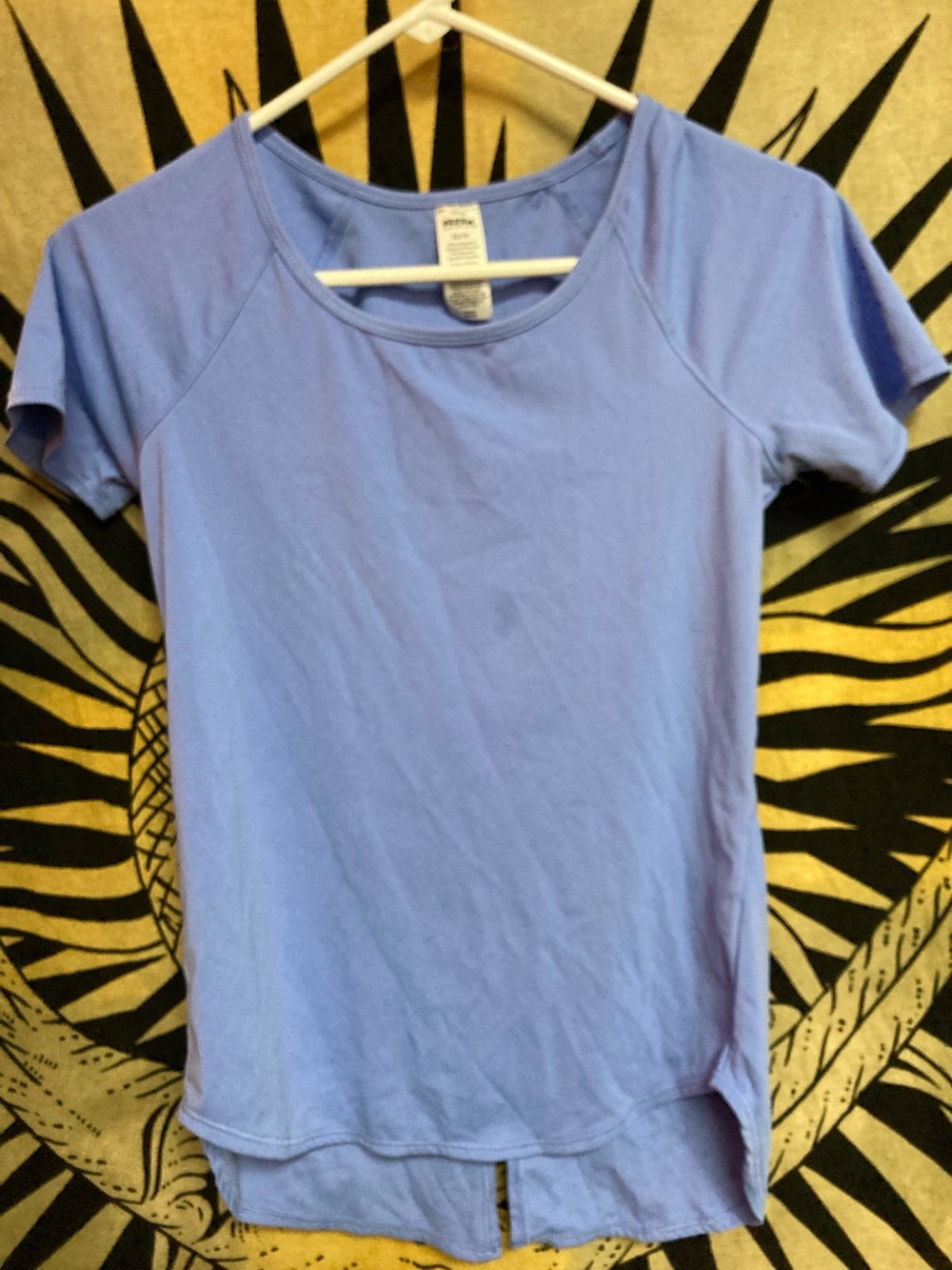 Light Blue Short Sleeve Athletic RBX Top
